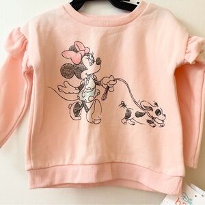 Disney Pink Minnie Mouse Sweater